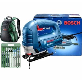 Resim Bosch Gst 8000 E Dekupaj Testere 10 Lu Uç Ve Sırt Çantası Hediye 