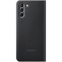Resim SAMSUNG Galaxy S21+ Akıllı Led View Telefon Kılıfı Siyah 