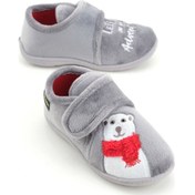 Resim Gezer Kışlık Cırtlı Ayarlanabilir Rahat Taban Erkek Çocuk Panduf Ayakkabı Ga2kpm.03382.00.s36.18 