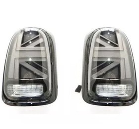 Resim Mini Cooper F60 Arka Stop Takımı İNgiliz Bayraklı (Füme) 2017 Sonrası Uyumlu 