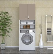 Resim ALSA Sahra Capuccino Çamaşır Makinesi Dolabı 153*65*SHR.004 