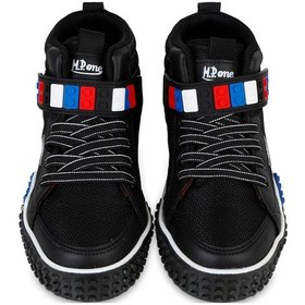 Resim M.P Mpone Ft Sports Casual Erkek Çocuk Spor Ayakkabı 31-35 Numara Siyah 13794330824w1-1 Siyah 