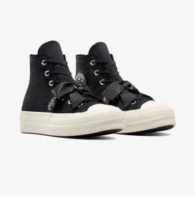 Resim Converse Chuck Taylor All Star Lift Kadın Siyah Sneaker A15166c Siyah 