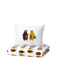 Resim Çocuk Nevresim Takımı Tek Kişilik Meridyendukkan 150X200/50X60 Cm (547954119) 