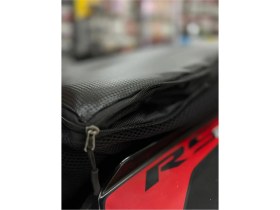 Resim Motobros Kawasaki 250R Arka Çanta Arka Artçı Koltuk Çantası (Kask Sığabilir) 