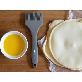 Resim Blackseries Premium Silikon Yumurta & Sos Fırçası Gri 