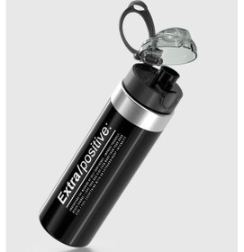 Resim Renga Saga Metal Aksesuarlı 630 Ml Tritan Matara 912092 Positive Siyah Siyah 