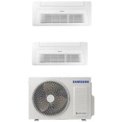 Resim Samsung Wind Free Multi Tek Yön Kaset 1+2 Sistem (AJ068TXJ3KH/EA) 9 + 18 BTU İç 6.8 Kw Dış Ünite Klima Samsung