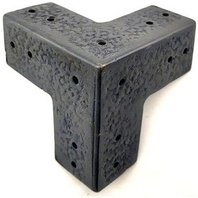 Resim Antika Tarz Dekoratif Pirinç Köşe Gönye - 68x68 Mm, Oksit Tdrtr 