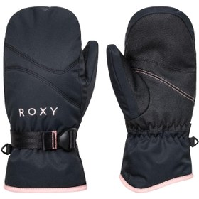 Resim Roxy Jetty Solid Mitt Kız Çocuk Siyah Eldiven 