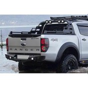 Resim Isuzu D-max Off Road Metal Işıklı Rollbar 2012-2021 Aqm-x10 