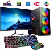 Resim ROGAME I5 13400f 16gb Ddr4 480ssd 12gb Rtx3060 24" Monitörlü Oyun Bilgisayarı 