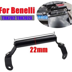 Resim Dinosaurs Siyah, Benelli Trk702 Trk702x Modifiye Cep Telefonu Navigasyon Braketi Ön Cam Uzatma Çubuğu Çapraz Çubuk Aksesuarları İçin Uygundur Gosterildigi Gibi 