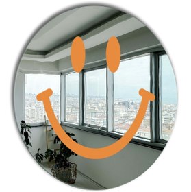 Resim Yuvarlak Ayna, Pinterest Ayna, Renkli Duvar Dekoru, Pinterest Oda Dekoru, Kırılmaz Dekorafif Ayna 