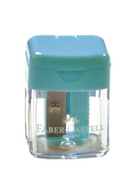 Resim Faber Castell Minibox Kalemtıraş Pastel 38 19 26-mavi 