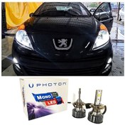 Resim Peugeot 207 Led Xenon Kısa Far Ampulü H7 Mono Yeni Seri Beyaz 