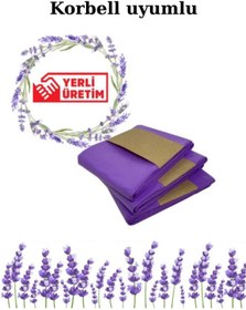 Resim Korbell 16L Çöp Kutuları Ile Uyumlu 1500 Bebek Bezi Kapasiteli 3 Paket Yerli Çöp Poşeti 
