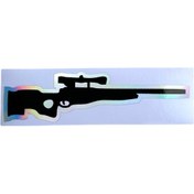 Resim HMNL SNİPER NİŞANCI HOLOGRAM STİCKER 14X4,5 CM 