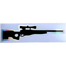 Resim HMNL SNİPER NİŞANCI HOLOGRAM STİCKER 14X4,5 CM 