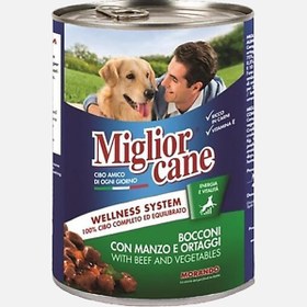 Resim Morando Biftek ve Sebzeli Konserve Köpek Maması 405gr 