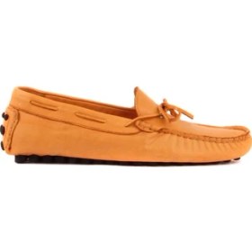 Resim Sail Laker's - Turuncu Deri Erkek Loafer 101-3791-11169 