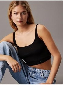 Resim Calvin Klein Woven Label Sweater Bralette Spor Sütyeni, J20J225227 