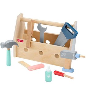 Resim Fisher-Price Ahşap Tamir Kutusu Seti HYG50 