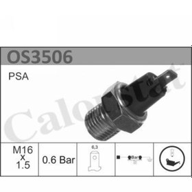 Resim Calorstat Vernet OS3506 Yag Musuru ( Peugeot : 106 / 206 / 306 1.4 1.6 Patrner ) 047919081 113114 (WE297338) 
