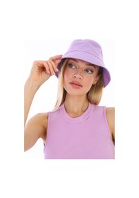 Resim Kadın Balıkçı Lila Kova Bucket Şapka Lila 