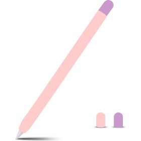 Resim NovStrap Apple Pencil 2 Nesil Kılıf Apple Pencil 2 Silikon Koruma Kılıfı 