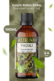 Resim AURAN Paçuli Esansiyel Uçucu Koku Yağı Difüzör Esansı Buhurdanlık Yağı Aromaterapi Yağı 100ml 