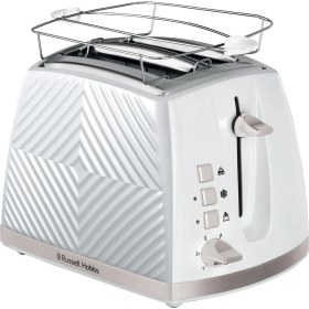Resim Russell Hobbs 26391-56/RH Groove 2 Dilim Ekmek Kızartma Makinesi - Beyaz 