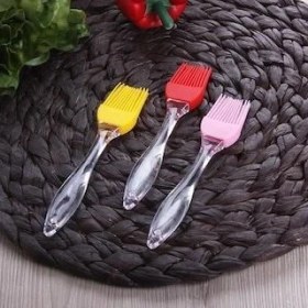 Resim Emr Silikon Hamur Fırçası Yumurta Fırçası 3'lü 