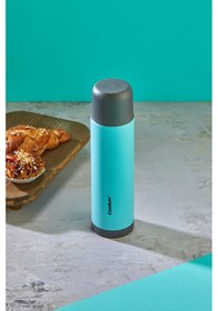 Resim Ckr2022 Cooker Paslanmaz Çelik Termos 750 Ml Turkuaz 