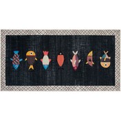 Resim Nuvomon Fish Mutfak Halısı - 80x150 cm 