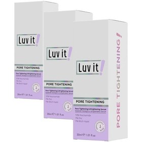 Resim Luv İt Gözenek Sıkılaştırıcı & Aydınlatıcı Serum 3 Paketi 