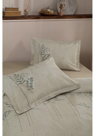 Resim Özdilek Ranforce -conium Krem- Tek Kişilik Nevresim Takımı Krem 