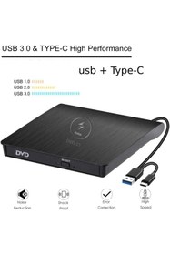 Resim BRF FilizoraSell Harici Dvd Rw External Taşınabilir Ultra İnce USB 3.0 Cd Dvd Yazıcı Okuyucu 1199634 
