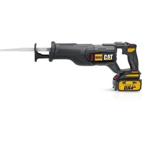 Resim Cat DX52 18 Volt / 4.0 Ah Li-Ion Tek Akülü Profesyonel Tilki Kuyruğu Testere 
