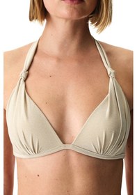 Resim Penti Bej Devon Ruched Bikini Üstü 