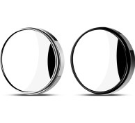 Resim Neevoyu 2 Adet 360 Derece Dönebilen 2" Hd Cam Gözlük Tipi Araç Kör Nokta Aynası, Su Geçirmez Geniş Açılı 