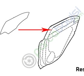 Resim Arka Kapı Camı Sağ Orjinal | 834200Z000A 