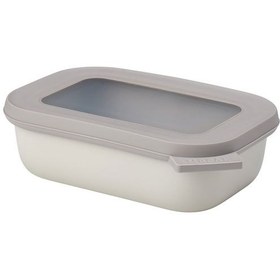 Resim Mepal 106251032500 Multi Bowl Cirqula Rectangular Saklama Kabı 500 Ml - Nordic White 