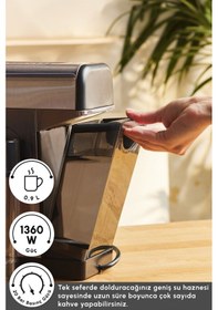 Resim Karaca Mycaffee Barista S20 Entegre Süt Hazneli Otomatik Espresso Ve Latte Makinesi 