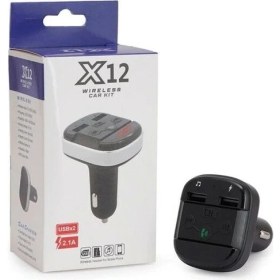 Resim NKT GROUP Poin Marketing 19681 X12 Handsfree Çift Usb/sd/bluetooth 12-24 Volt Fm Transmitter 