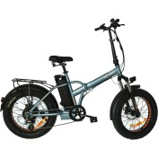 Resim Roxform R-200 Elektrikli Katlanabilir Bisiklet 10AH Shimano Altus 20 Inç Şehir Bisikleti 