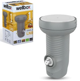 Resim wellbox WXL-201 Tekli Single 0.1DB 3D 4K LNB 