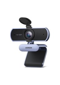 Resim Ugreen Full Hd 1080p Webcam Çift Mikrofonlu, Net Görüntü, Otomatik Işık Ayarı, Gizlilik Kapaklı, 15728 