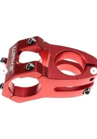 Resim Bike Sky Wake Alüminyum Kırmızı Bisiklet Kısa Gidon Boğazı 40MM Bisiklet Yedek Parça 31,8mm 