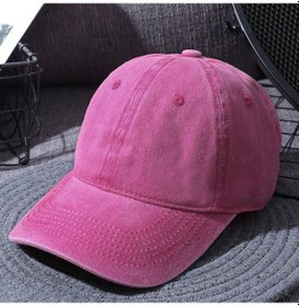 Resim İthal Eskitme Model Yıkana Bilir Pembe Kot Şapka 